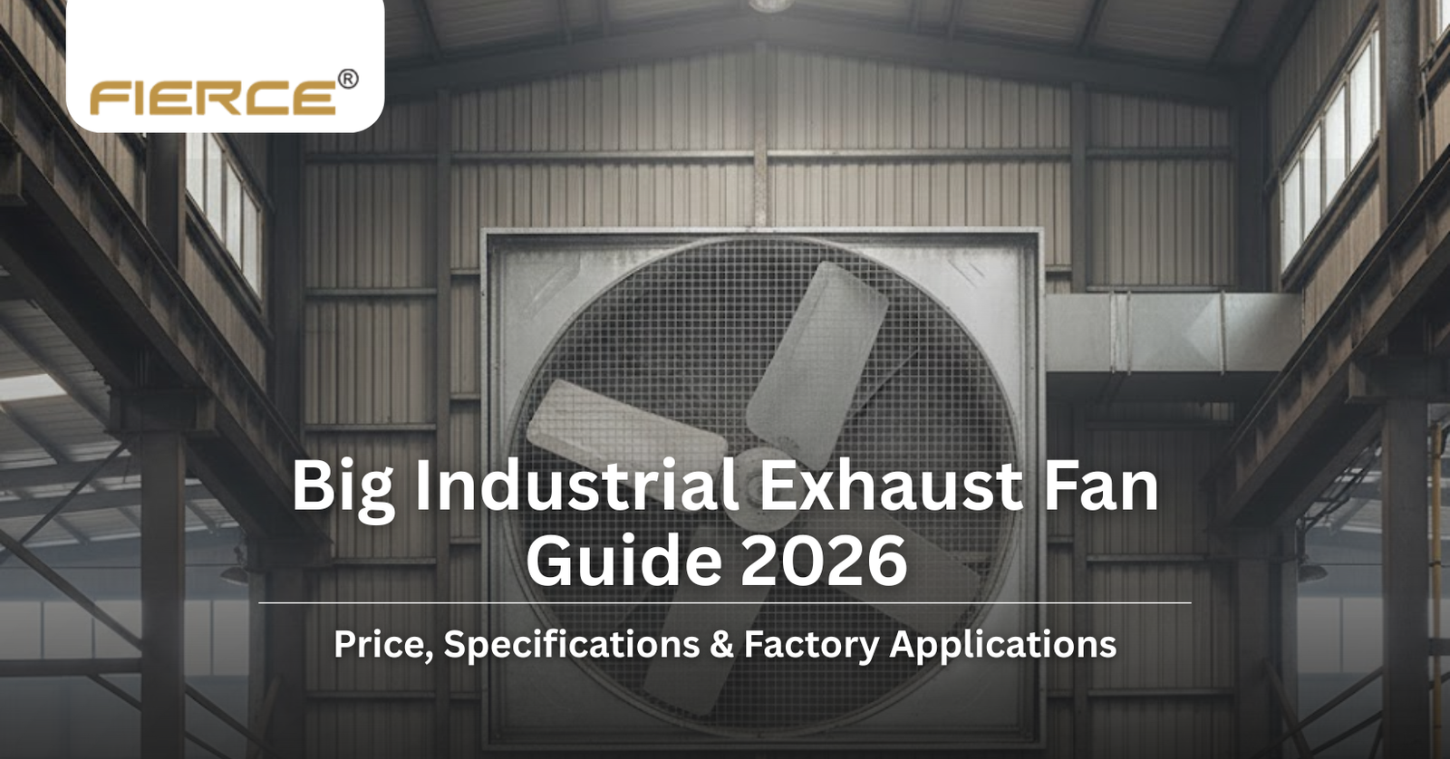 1380 greenhouse fan factory model